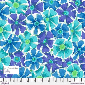 Kaffe Fassett- Philip Jacobs, Pinwheels PWPJ117.BLUE- Half Yard