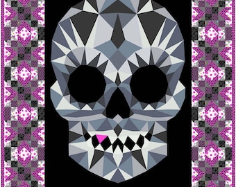 PRE-Order Happy Skullidays 1 Quilt Kit featuring Prismatic by Libs Elliott- August 2026
