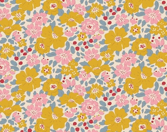 Tilda- Creating Memories- Harper TIL130122- Yellow- Half Yard- June 2024
