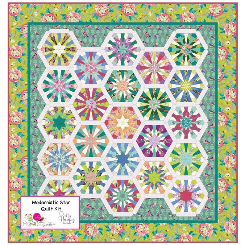PREORDER Tula Pink Moon Garden Rise and Shine Quilt Kit Etsy