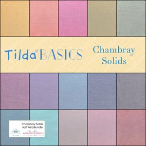 Chambray Basics by Tilda- Half Yard Bundle