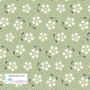 Tilda Meadow Basic- TIL130092-Pine- Half Yard