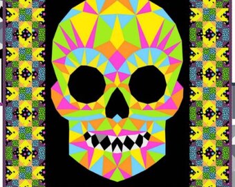 PRE-Order Happy Skullidays 2 Quilt Kit featuring Prismatic by Libs Elliott- August 2026