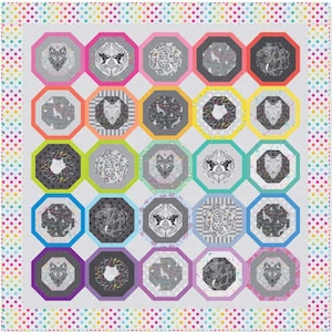 Tula Pink- Graywork- Graywork Quilt Kit-Light October 2025