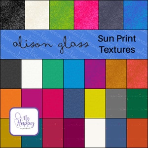 PRE-ORDER Sun Print Textures by Alison Glass- Fat Quarter Bundle- November 2024