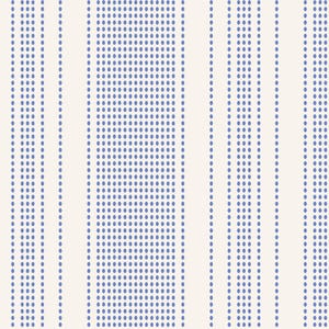 Tilda- Tea Towel Basics- Biscuit Stripes TIL130061- Blue- Half Yard