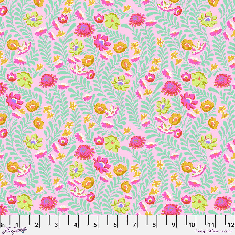 Tula Pink Untamed- Flower Field PWTP243.LUNAR- Half Yard- October 2024