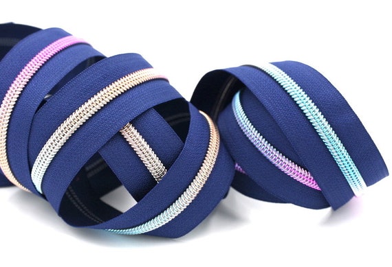 Zippers By The Yard Navy Tape #5