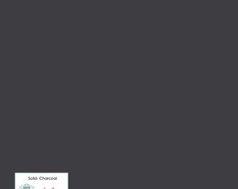 Tilda- Solid TIL120047- Charcoal- Half Yard