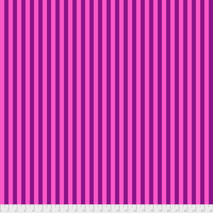 Tula Pink- True Colors Stripes- PWTP069.FOXGLOVE- Half Yard