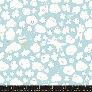 PRE-Order Float by Rashida Coleman Hale- Cloudy RS 1144 15 Lily Pad- Half Yard- January 2027