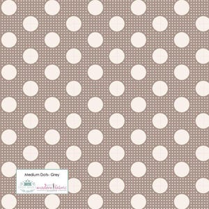 Tilda Medium Dots- TIL130012-Medium Grey- Half Yard