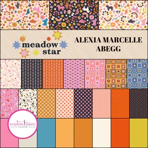 Meadow Star by Alexia Marcelle Abegg- Fat Quarter Bundle- February 2024