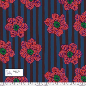 【メール便送料無料対応可】 Kaffe Fassett August 2023 Collective- Zebra Lily- PWBM091 トップス