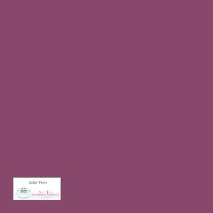 Tilda- Solid TIL120048- Plum- Half Yard