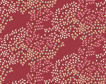 Tilda- Creating Memories- Berrytangle TIL130147- Burgundy- Half Yard- June 2024