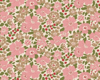 Tilda- Creating Memories- Harper TIL130146- Pink- Half Yard- June 2024