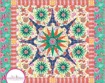 PRE-ORDER My Parisian Dream Quilt Kit featuring A Spring in Paris by Nathalie Lete- September 2024