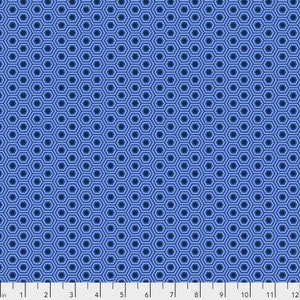 Tula Pink- True Colors Hexy- PWTP150.DEEPSEA- Half Yard