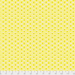 Tula Pink True Colors- Hexy PWTP150.SUNSHINE- Half Yard