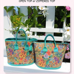 Aunties Two- Cork Tote Pattern