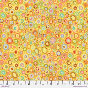 Kaffe Fassett Collective- Paperweight GP20.YELLOW- Half Yard