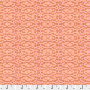 Tula Pink True Colors- Hexy PWTP150.PEACHBLOSSOM- Half Yard