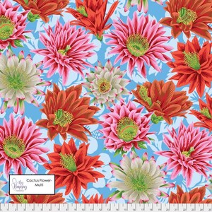 Kaffe Fassett- Philip Jacobs- Cactus Flower PWPJ096.MULTI- Half Yard
