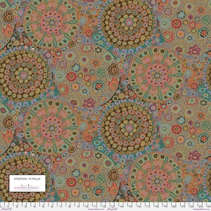 Kaffe Fassett- Millefiore PWGP092. ANTIK- Halber Meter