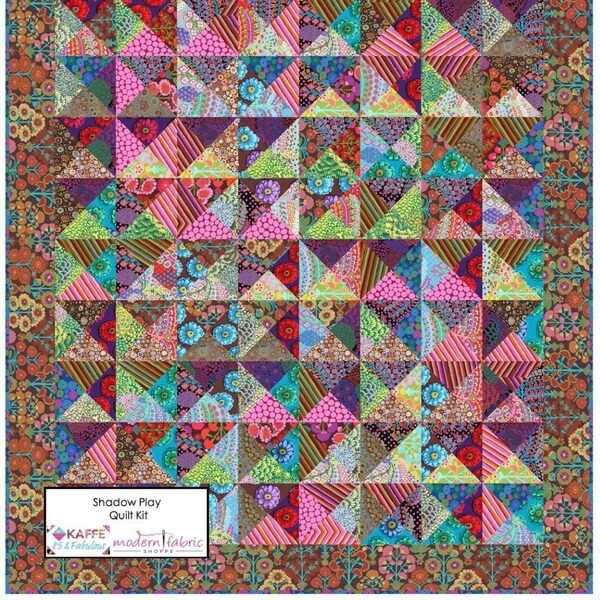 Kaffe Fassett Seed Packet Quilt Kit Etsy