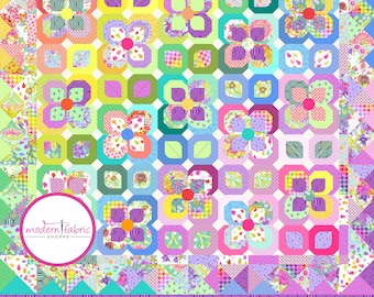 PRE-ORDER Tula Pink- Untamed- Untamed Garden Quilt Kit- October 2024