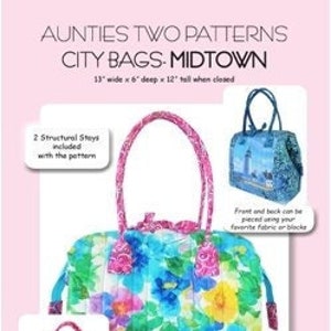 Aunties Two- City Bag Midtown Bag Pattern