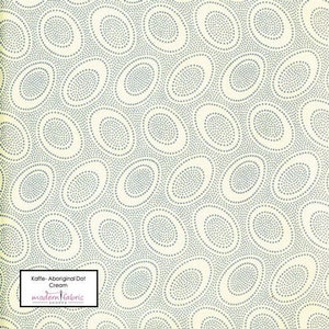 Kaffe Fassett- Aboriginal Dot PWGP071.CREAM- Half Yard