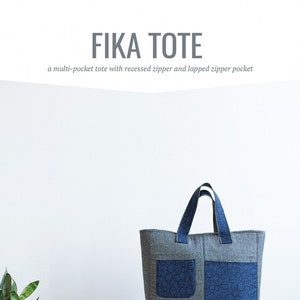 Noodlehead -Fika Tote Pattern