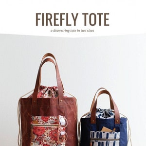 Noodlehead- Firefly Tote Sewing Pattern