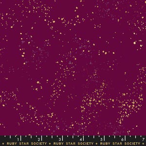 Speckled by Rashida Coleman Hale- Speckled RS 5027 73M- Purple Velvet- Half Yard