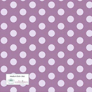 Tilda Medium Dots- TIL130009-Lilac- Half Yard