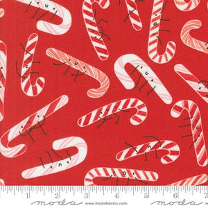 PRE-ORDEN Tiny Christmas de Lizzy House - Christmas Red 37134 12 - Half Yard - Junio de 2025