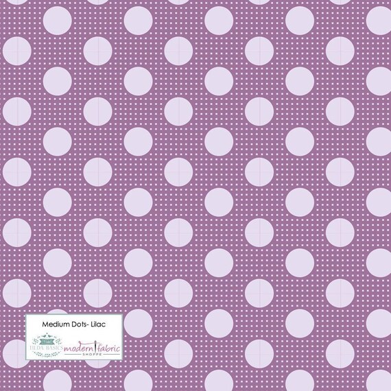 Tilda: Medium Dots in Lilac Tilda: Medium Dots in Lilac