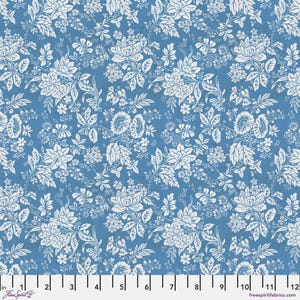 Tim Holtz- Eclectic Elements Palette- Blue Tapestry PWTH287.BLUE- Half Yard- May 2025