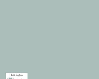 Tilda- Solid TIL120008-Blue Sage- Half Yard