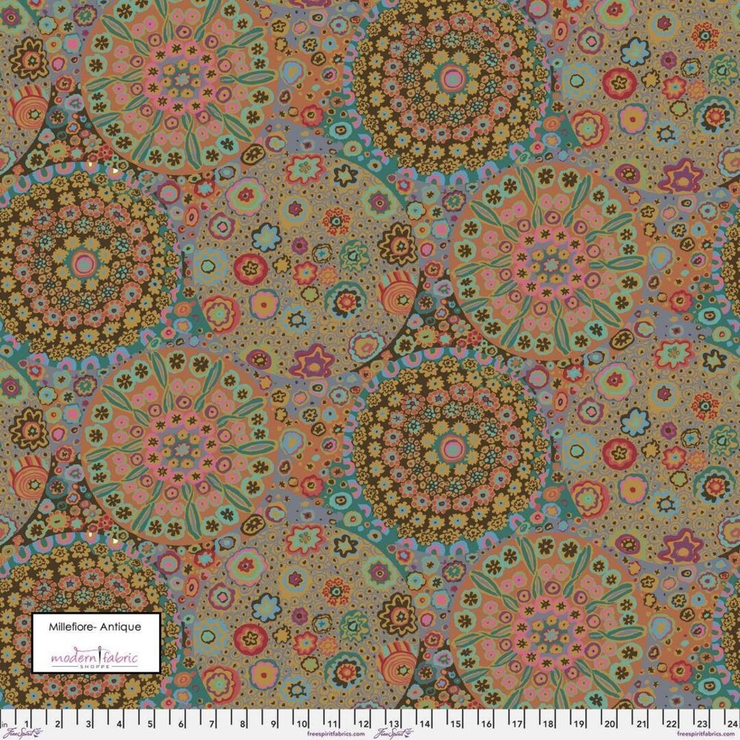 Kaffe Fassett- Millefiore PWGP092.ANTIQUE- Half Yard - Etsy