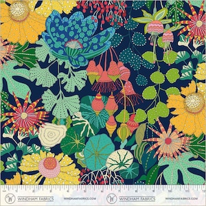 Reserva anticipada Sally Kelly - Sunshine - Peony Park 54974D-1 Indigo - Media yarda - Abril 2026