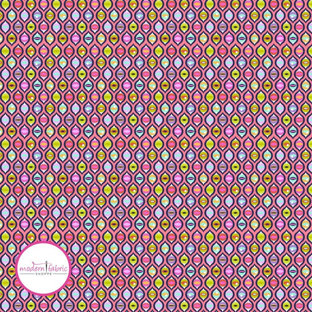 Tula Pink Tabby Road Deja Vu- Cat Eyes PWTP095.PRISM- Half
