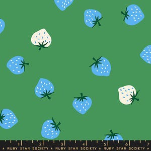 Strawberry by Kimberly Kight- Strawberry Broccolini RS3085 19- Half Yard- May 2025