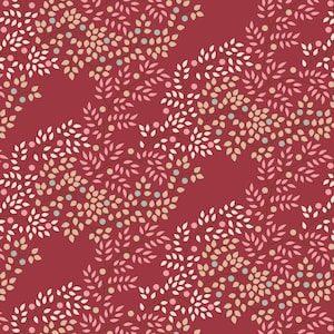 Tilda- Creating Memories- Berrytangle TIL130147- Burgundy- Half Yard- June 2024