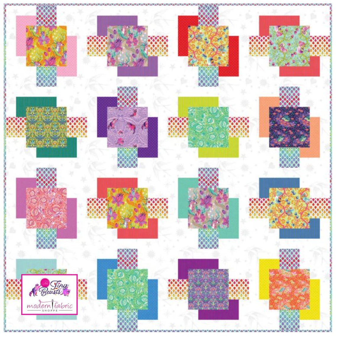 Scrapbooking Quilt Pattern by Sweet Tea Pattern Co. by Etsy