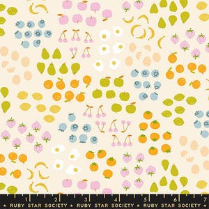 PRE-ORDER Egg and Friends by Kimberly Kight- Natural RS3093 11- Half Yard- December 2025