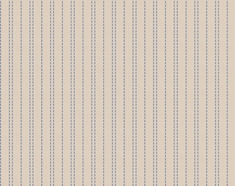 Tilda- Creating Memories- Seamstripe TIL160069- Blue- Half Yard- June 2024