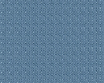 Tilda- Creating Memories- Tiny Dot TIL160067- Blue- Half Yard- June 2024